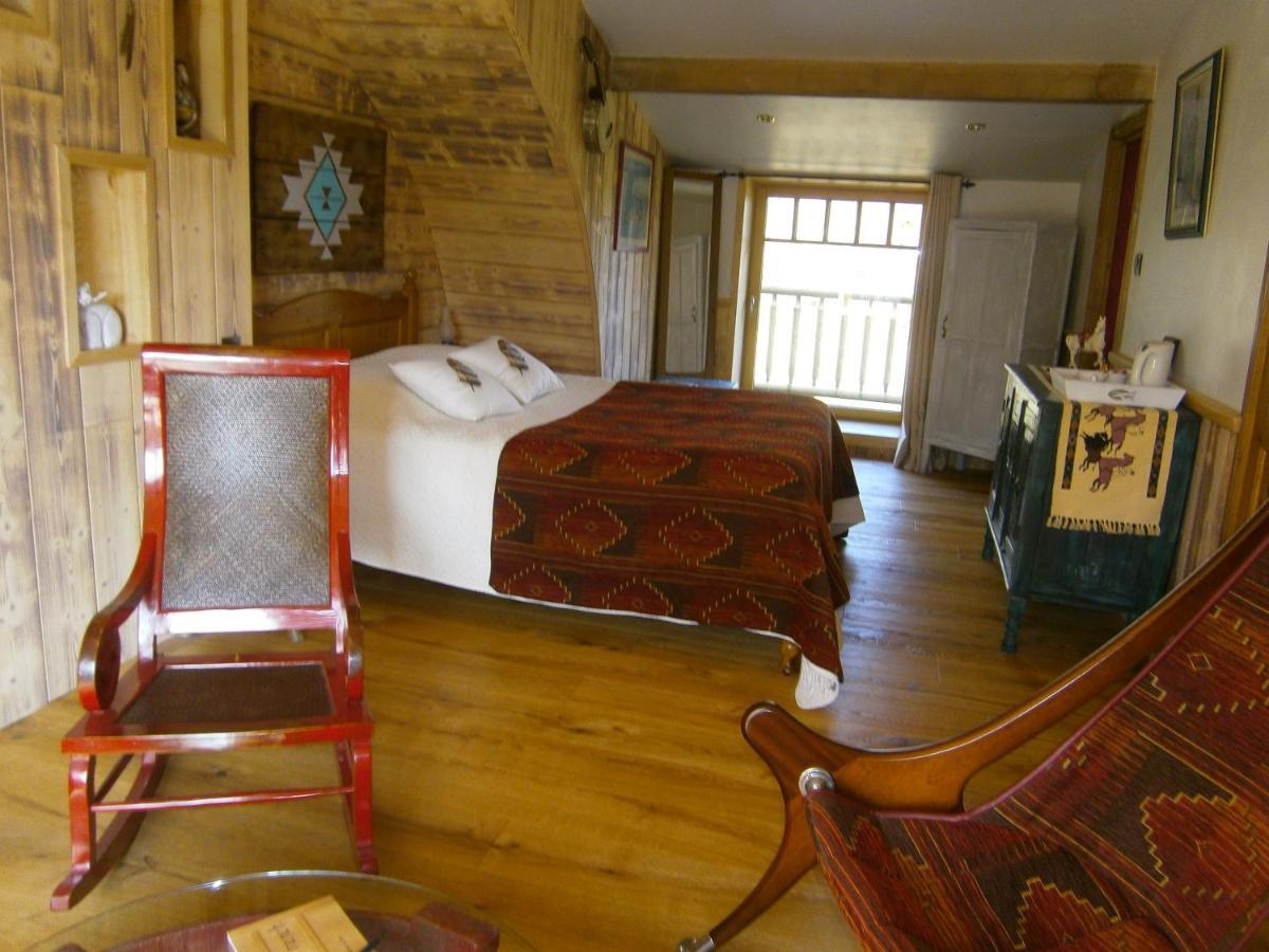Chambre D'Hote Atypique "West Little Ranch" Chambre Amerindienne Guiscriff 外观 照片